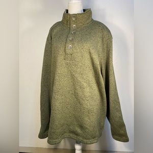 Red Head pullover men turtleneck green